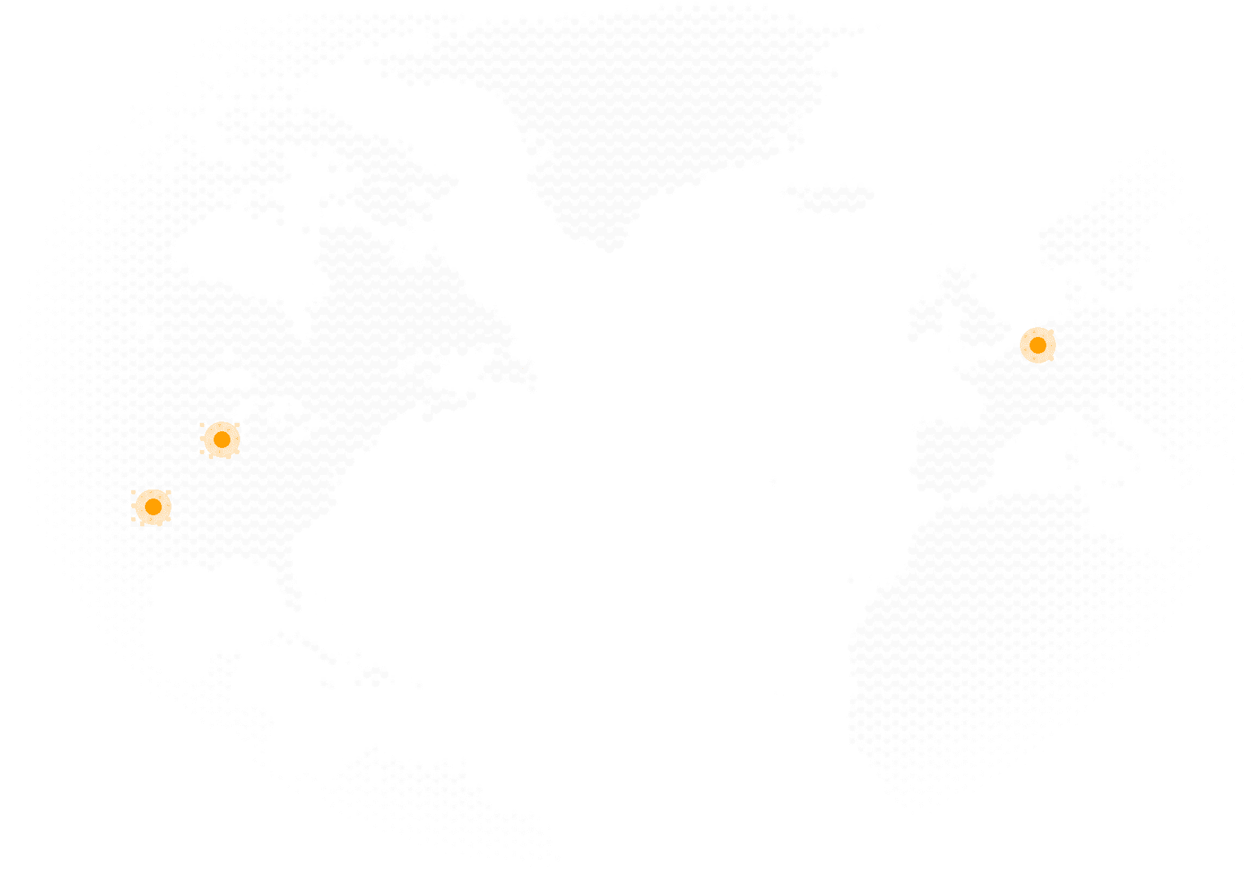 Map with Pyro locations